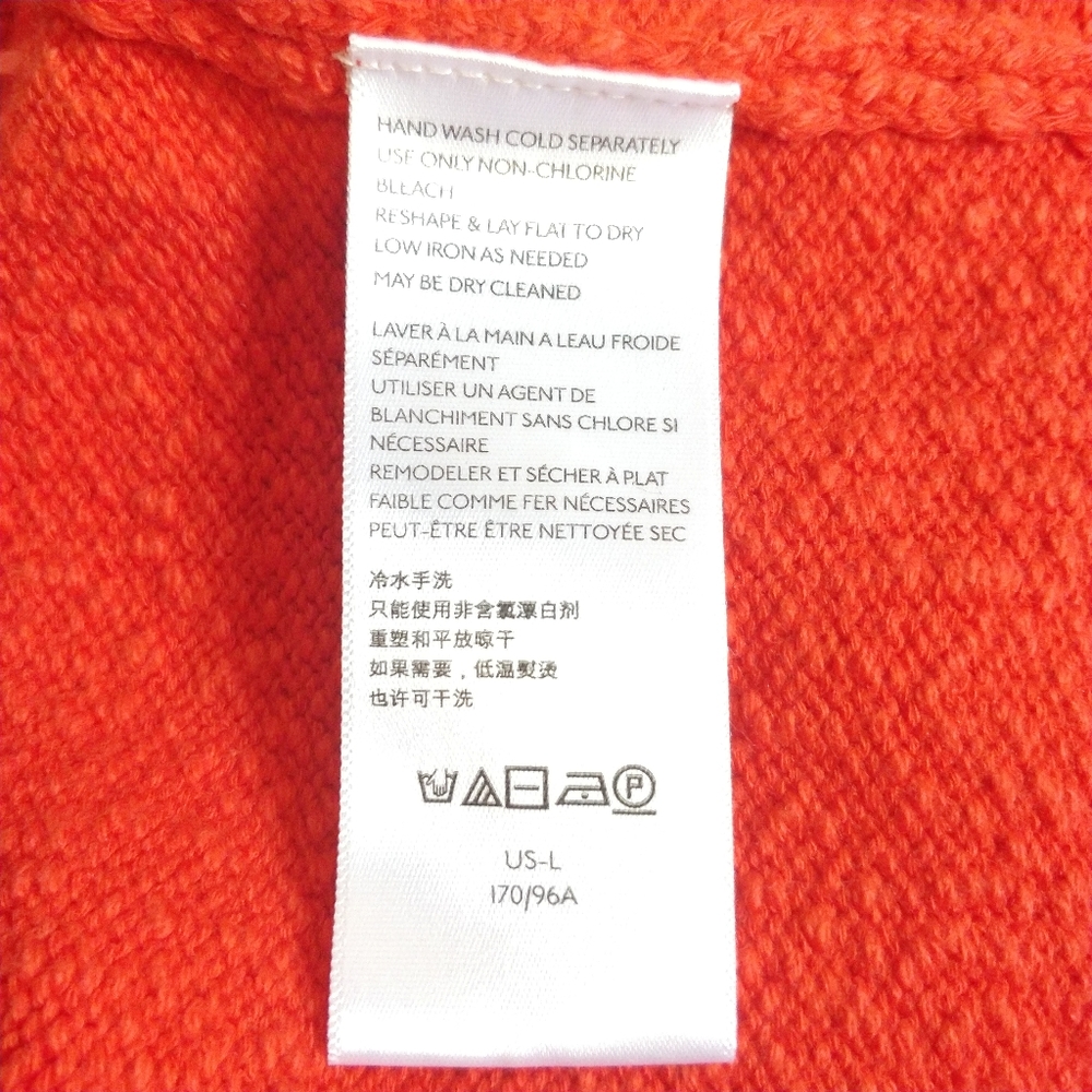 NEW Urban Outfitters Orange Molly Ruffle One Shoulder Crop L - Picture 9 of 9